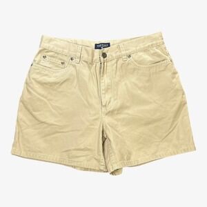Nautica Jeans Company Tan Khaki‎ Casual Shorts Womens Size 8
